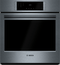 Bosch HBN8451UC Single Wall Ovens Stainless Steel Front View