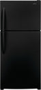 Frigidaire FFHT2022AB Top Freezer Refrigerators Black Front View