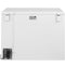 GE Appliances FCM11SRWW Chest Freezers White – Angle View