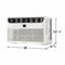 Frigidaire FHWC063TC1 5,700 - 7,400 Btu Air Conditioners White – Official Product Photo