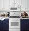 GE Appliances JGBS61DPWW Freestanding Ranges White – Lifestyle Photo