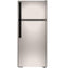 GE Appliances GTE18DCNRSA Top Freezer Refrigerators Silver Front View