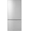 GE Appliances GBE17HYRFS Bottom Freezer Refrigerators Fingerprint Resistant Stainless Front View