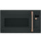 CAFE CVM517P3RD1 Over The Range Microwaves Matte Black – Detail Close-up