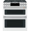 CAFE CGS750P4MW2 Slide-In Ranges Matte White – Appliance Image
