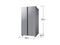 Samsung RS28CB7600QL Side By Side Refrigerators Stainless Steel – Appliance Image