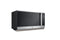 LG MVEL2125X Over The Range Microwaves Print Proof Stainless Steel – Angle View