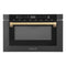 ZLINE MWDZ1BSHCB Built-In Microwaves 0 Front View