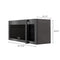 ZLINE MWOOTRCFH30BS Over The Range Microwaves 0 – Angle View