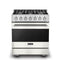 Viking RVDR33025BPWLP Freestanding Ranges Pure White Front View
