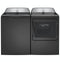 GE Appliances PTD60GBPRDG Top Load Dryers Diamond Gray – Lifestyle Photo