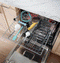 GE Appliances GDT670SGVBB Built-In Dishwashers Black – Detail Close-up
