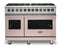 Viking VDR5488BBHLP Freestanding Ranges Blush Front View