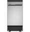 GE Appliances GPT145SSLSS Portable Dishwasher Stainless Steel Front View