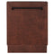 ZLINE DWVHH24 Built-In Dishwashers Hand Hammered Copper Front View