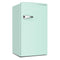 Avanti RMRS31X6BLIS Compact Refrigerators Robin'S Egg Blue – Side Profile