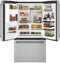 CAFE CFE28UP2MS1 French Door Refrigerators Stainless Steel – Catalog Photo