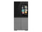 SAMSUNG RF29CB9900QK French Door Refrigerators Charcoal Glass And Stainless Steel Front View