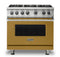 Viking VGR5366BGHLP Freestanding Ranges Golden Hour Front View