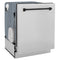 ZLINE DWMTZ30424MB Built-In Dishwashers Matte Black Front View