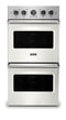 Viking VDOE527PW Double Wall Ovens Pure White Front View