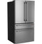 CAFE CGE29DP2TS1 French Door Refrigerators Stainless Steel – Studio Shot