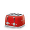 SMEG TSF03RDUS Small Appliances Glossy Red Front View