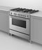 Fisher & Paykel OR36SCG6X1 Freestanding Ranges Stainless Steel – Lifestyle Photo