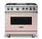 Viking VDR5364GBH Freestanding Ranges Blush Front View