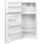 GE Appliances GTE16DTNLWW Top Freezer Refrigerators White – Official Product Photo