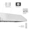 ZLINE ALP10UC48 Ducted Mount Hoods 0 – Side Profile
