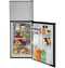 GE Appliances GPV10FSNSB Top Freezer Refrigerators Stainless Steel – Official Product Photo