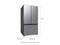 Samsung RF30BB6600QL French Door Refrigerators Stainless Steel – Official Product Photo