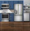 GE Appliances JVM7195SKSS Over The Range Microwaves Stainless Steel – Lifestyle Photo