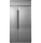 CAFE CSB42WP2NS1 Side By Side Refrigerators Stainless Steel Front View