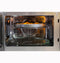 GE Appliances GCST10A1WSS Countertop Microwaves Stainless Steel – Detail Close-up