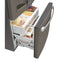 GE Appliances GYE22GMNES French Door Refrigerators Fingerprint Resistant Slate – Lifestyle Photo