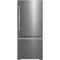 Smeg BM30URXI Bottom Freezer Refrigerators Stainless Steel Front View