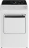 Frigidaire FLVE7523BW Top Load Dryers White Front View