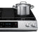 SAMSUNG NX60BG8315SS Slide-In Ranges Fingerprint Resistant Stainless Steel – Detail Close-up