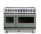 Viking VDR74828BEU Freestanding Ranges Eucalyptus Front View