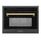 ZLINE MWOZ24BSG Built-In Microwaves 0 Front View