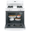 GE Appliances JGBS60DEKWW Freestanding Ranges White – Studio Shot
