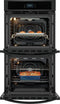 Frigidaire FCWD2727AB Double Wall Ovens Black – Official Product Photo