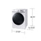 Samsung DVE45B6300W Front Load Dryers White – Appliance Image