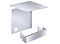 Miele STAND180STAINLESSSTEEL Dishwasher Parts & Accessories Stainless Steel Front View