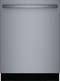 Bosch SGX78C55UC Built-In Dishwashers Stainless Steel Front View