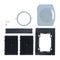 Zephyr ZRC00SV Range Hood Accessories Black Front View