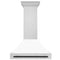ZLINE 8654STZWM36MB Ducted Mount Hoods Matte Black – Studio Shot