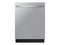 Samsung DW80CG5451SR Built-In Dishwashers Fingerprint Resistant Stainless Steel Front View